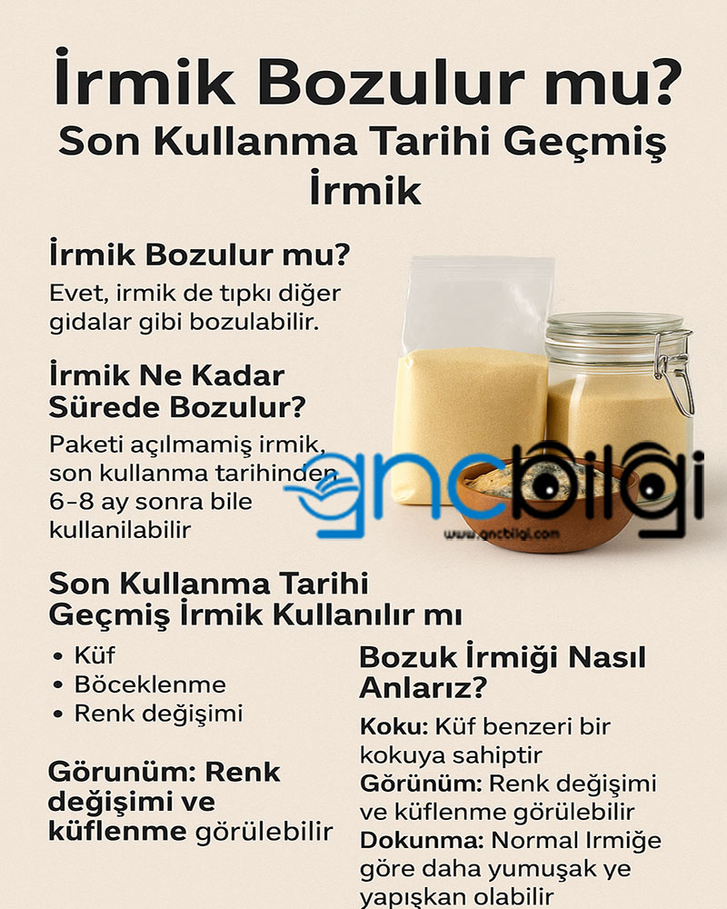 İrmik Bozulur