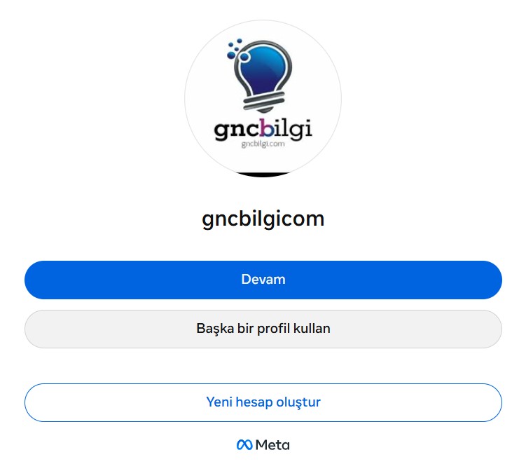 instagram Giris Yap