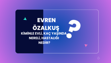 Evren ozalkus Kiminle Evli