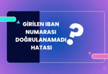 Girilen iBAN Numarasi Doğrulanamadi