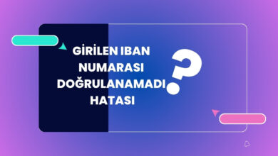 Girilen iBAN Numarasi Doğrulanamadi