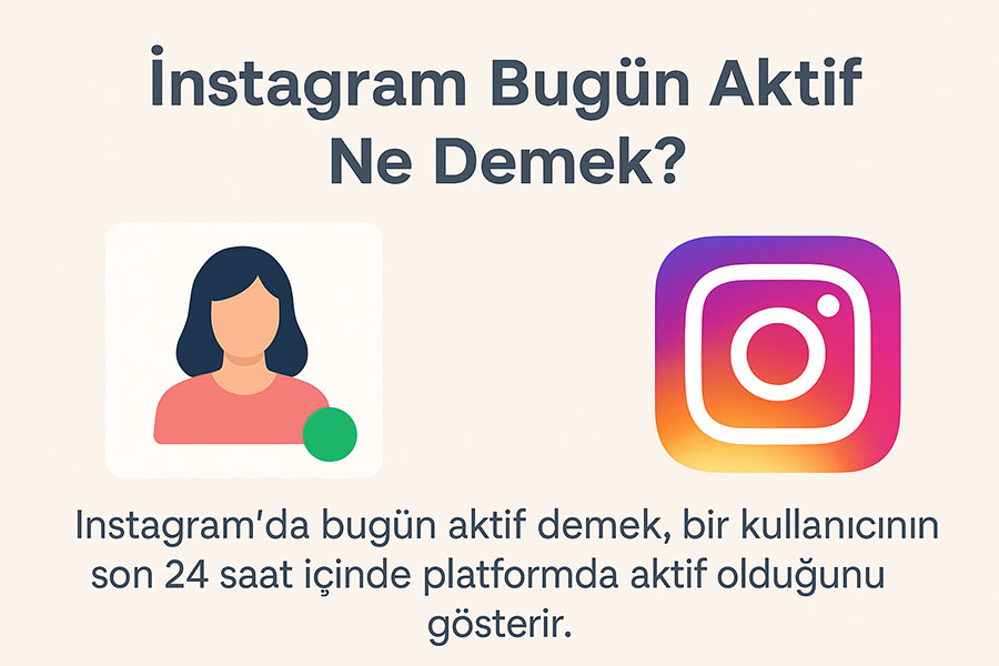 Instagram Bugün Aktif Ne Demek?