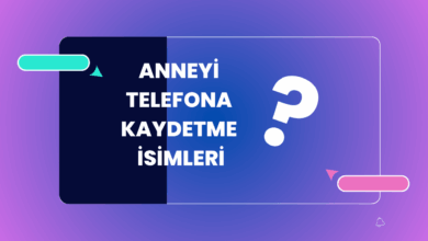 Anneyi Telefona Kaydetme