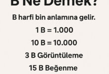 B, K, MN Görüntüleme