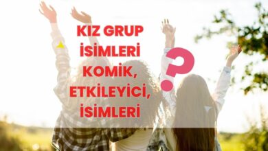 Kız Grup isimleri