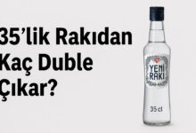 35lik Rakidan Kaç Duble Cikar