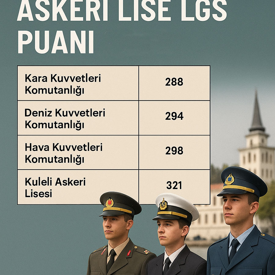Askeri Lise Taban Puanlari