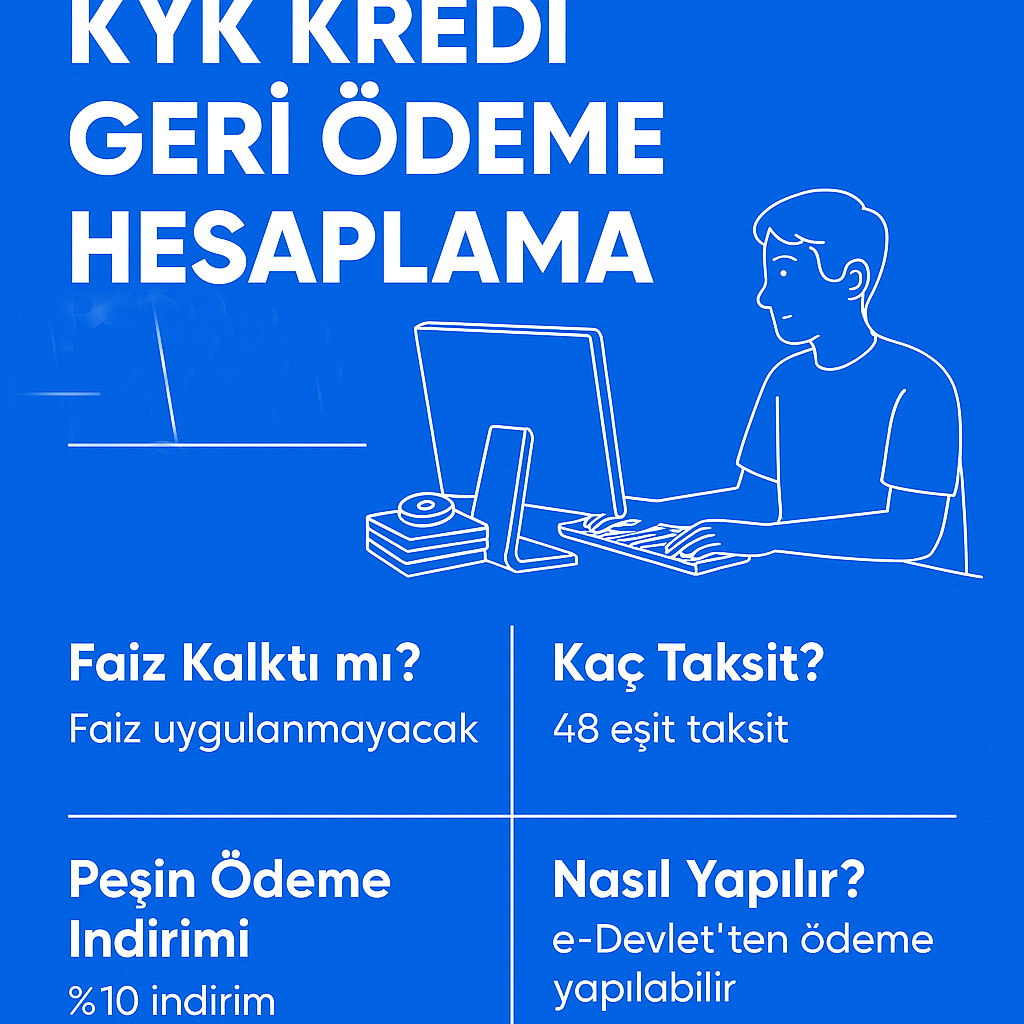 KYK Kredi Geri odeme