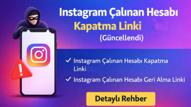 instagram calinan Hesabi Kapatma