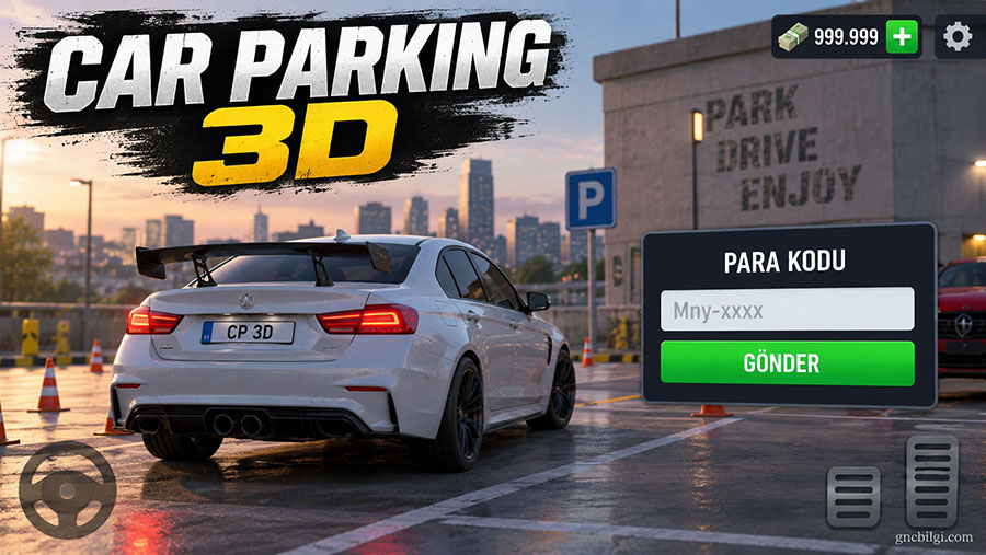 Car Parking 3D Araba Kodları