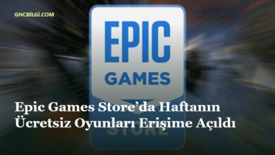 Epic Games Storeda Haftanin ucretsiz Oyunlari