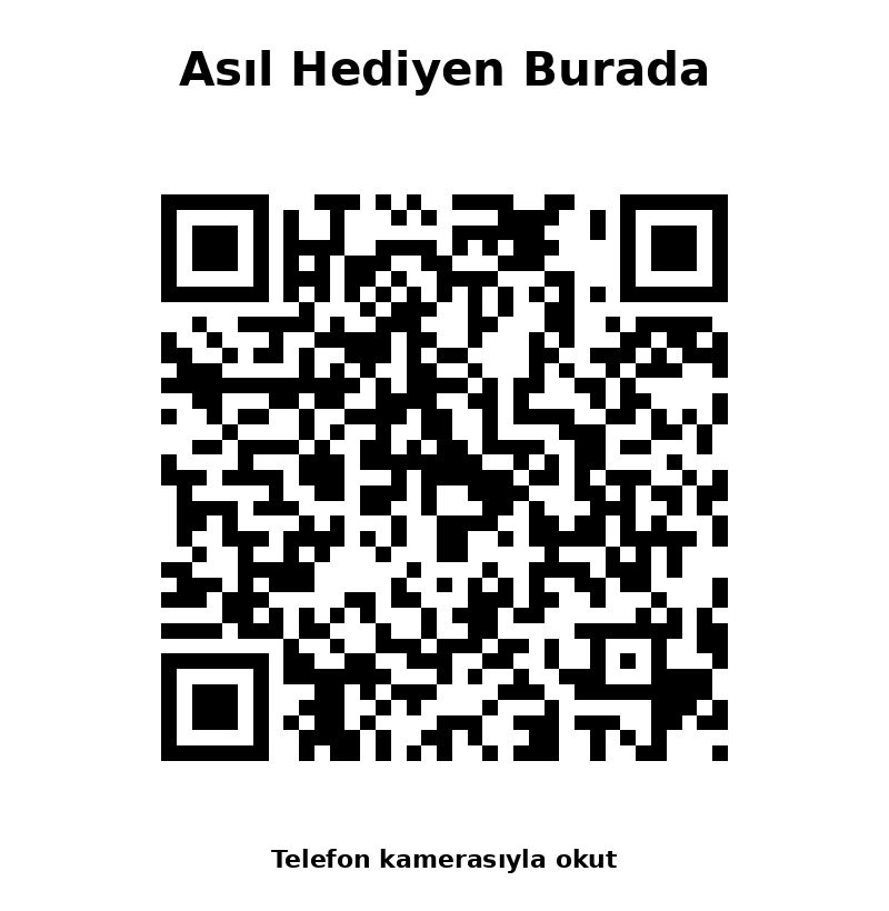 asil hediyen komik karekod