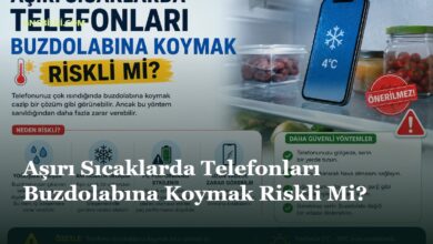 asiri sicaklarda telefonlari buzdolabina koymak riskli mi