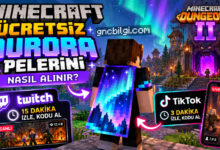Minecraft Ücretsiz Aurora Pelerini